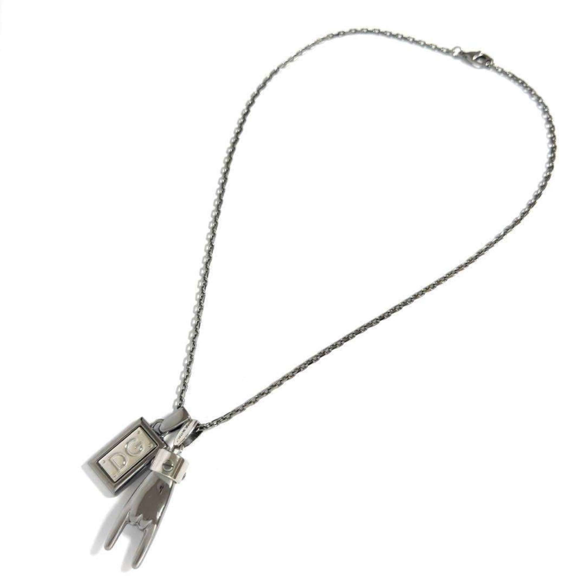 Dolce & Gabbana Dolce & Gabbana Men's Pendant Necklace Plate Size ONE SIZE - 2 Thumbnail