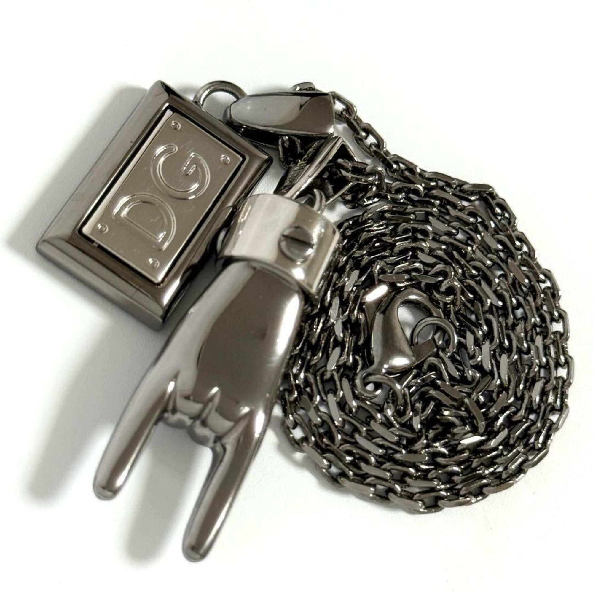 Dolce & Gabbana Dolce & Gabbana Men's Pendant Necklace Plate Size ONE SIZE - 3 Thumbnail