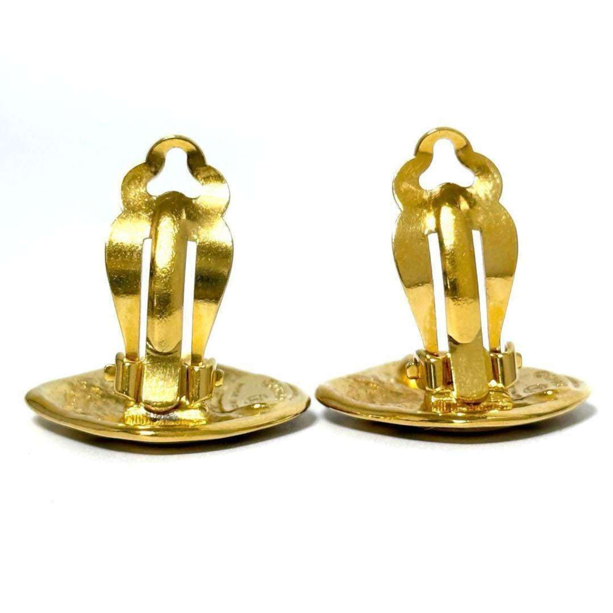 Chanel Chanel Women's Vintage Clip Earrings Matelasse Size ONE SIZE - 5 Thumbnail