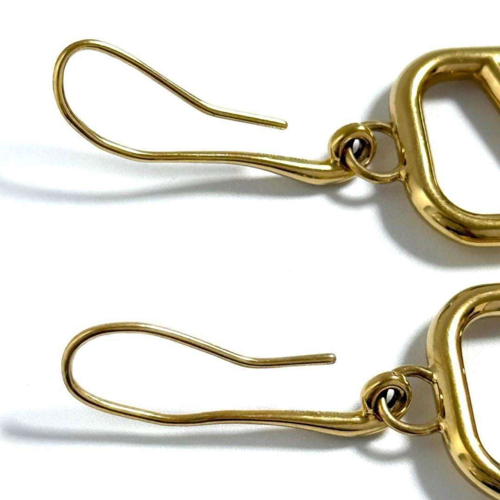 Valentino Valentino Women's Hook Drop Earrings with V Logo Signature Size ONE SIZE - 4 Thumbnail