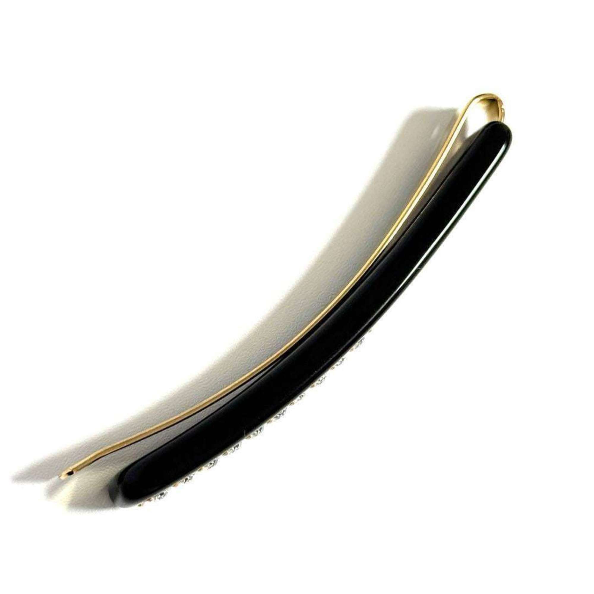 Gucci Gucci Women's Logo Crystal Hairpin Hair Clip Black Size ONE SIZE - 3 Thumbnail