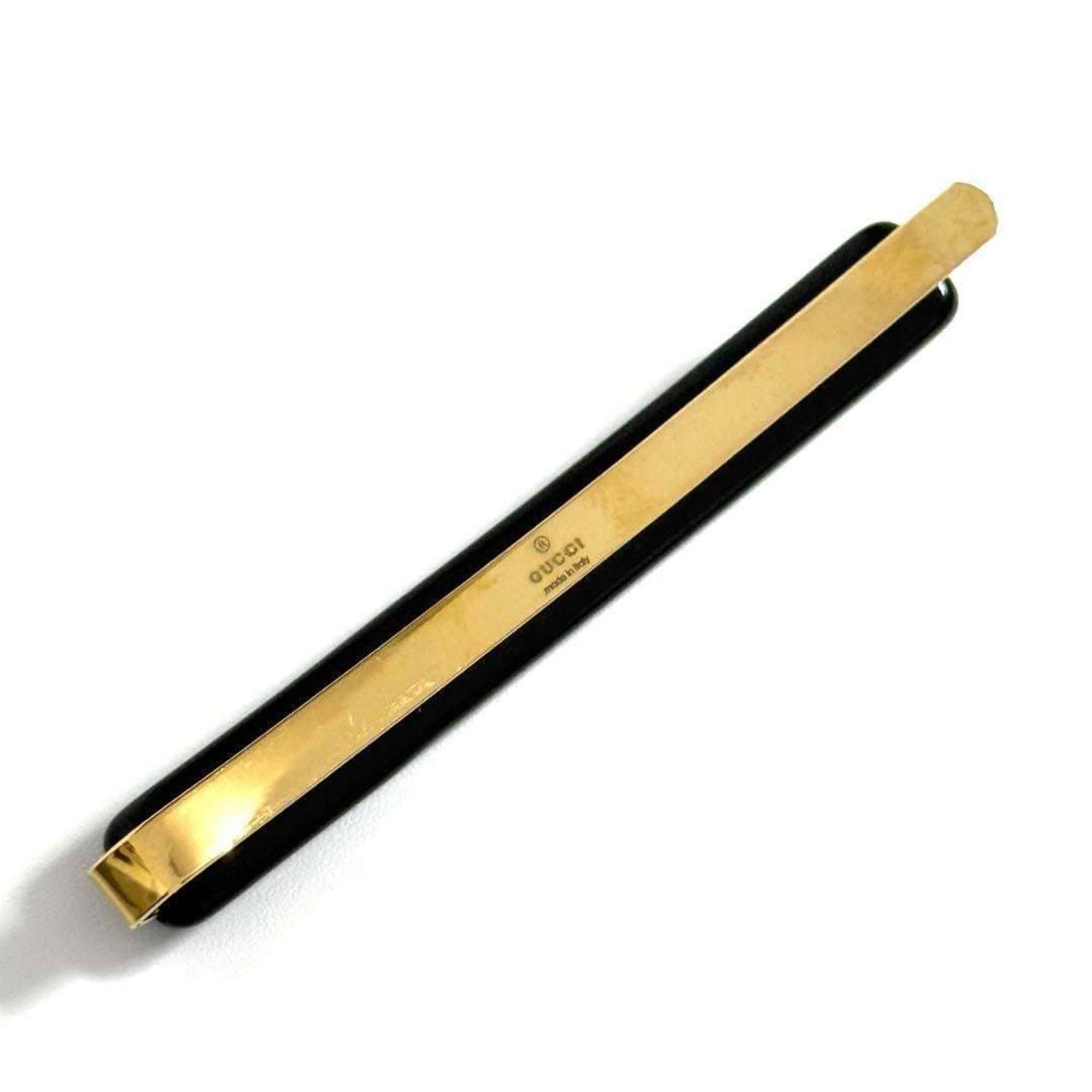 Gucci Gucci Women's Logo Crystal Hairpin Hair Clip Black Size ONE SIZE - 2 Thumbnail