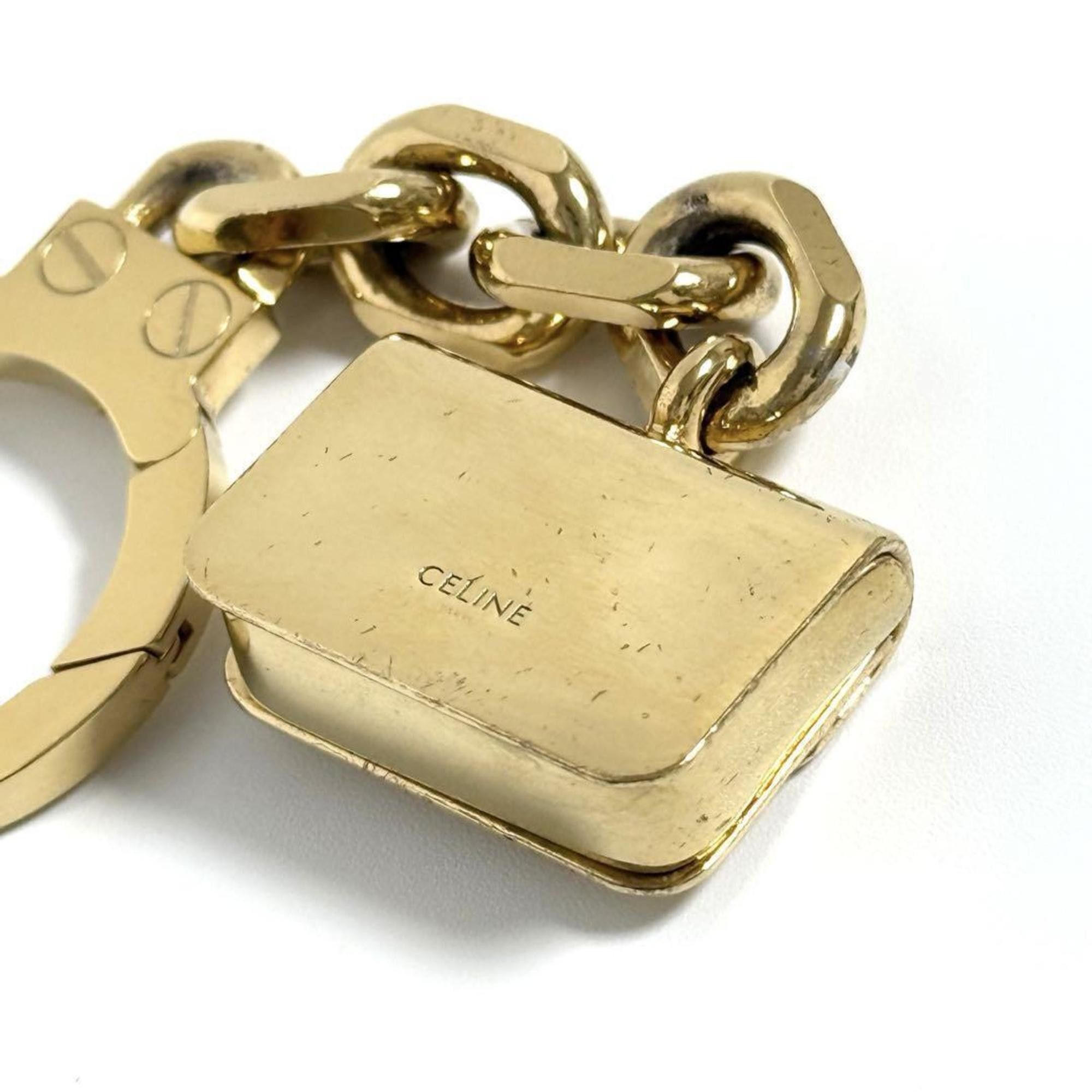Celine Celine Women's Triomphe Bag Charm Keychain Keyring Size ONE SIZE - 5 Thumbnail
