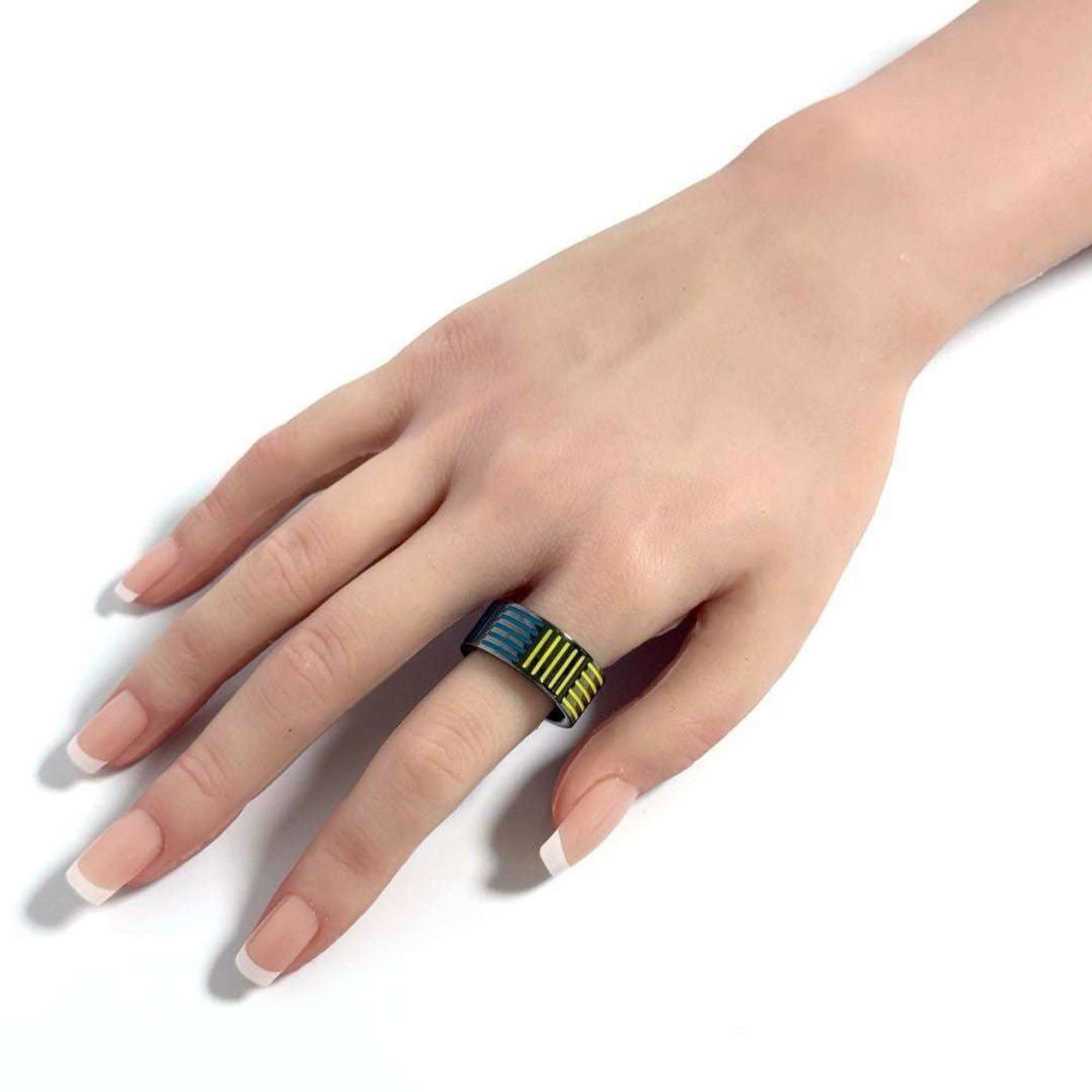 Louis Vuitton Louis Vuitton Men's Ring Berg Damier Colors Size ONE SIZE - 9 Thumbnail