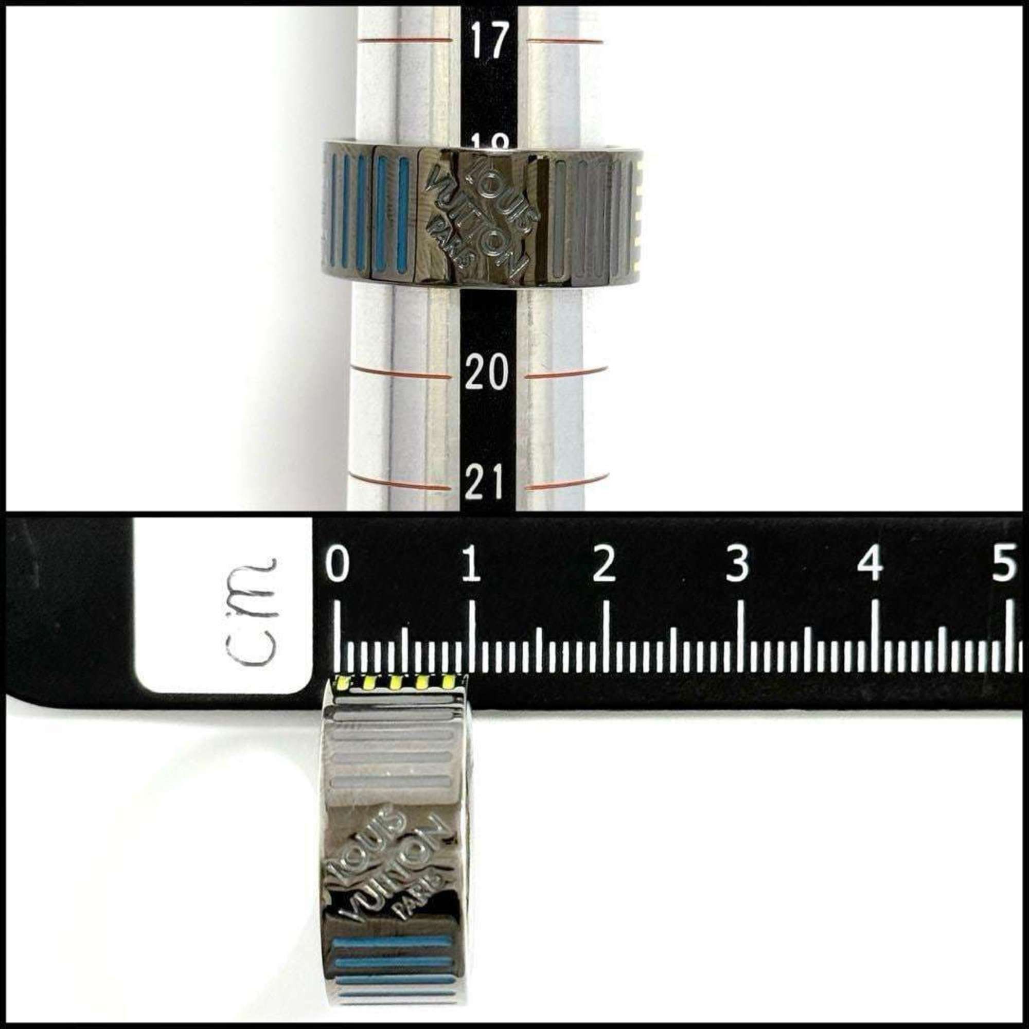 Louis Vuitton Louis Vuitton Men's Ring Berg Damier Colors Size ONE SIZE - 8 Thumbnail