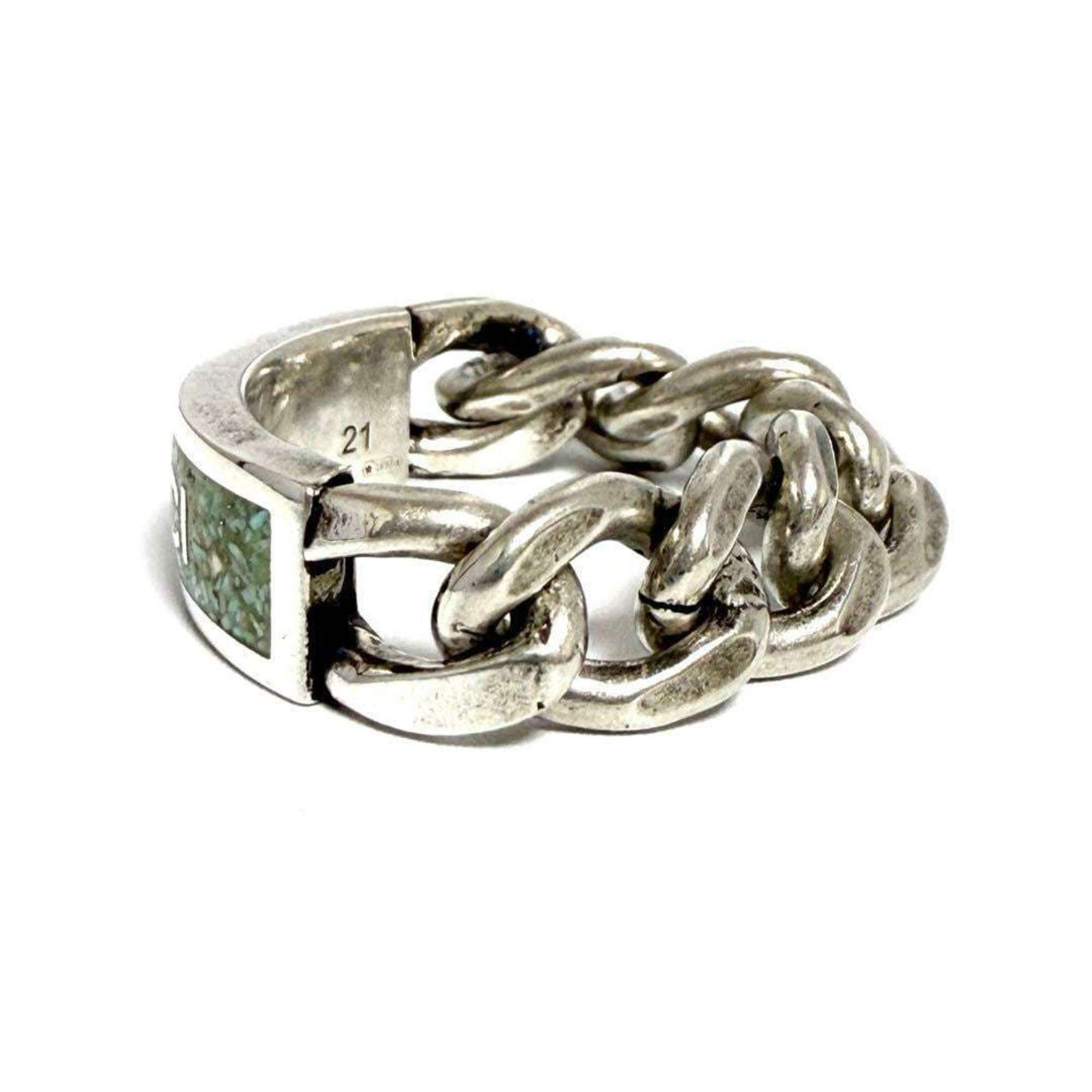Gucci Gucci Men's Gourmet Chain Ring, 925 Silver Size ONE SIZE - 3 Thumbnail
