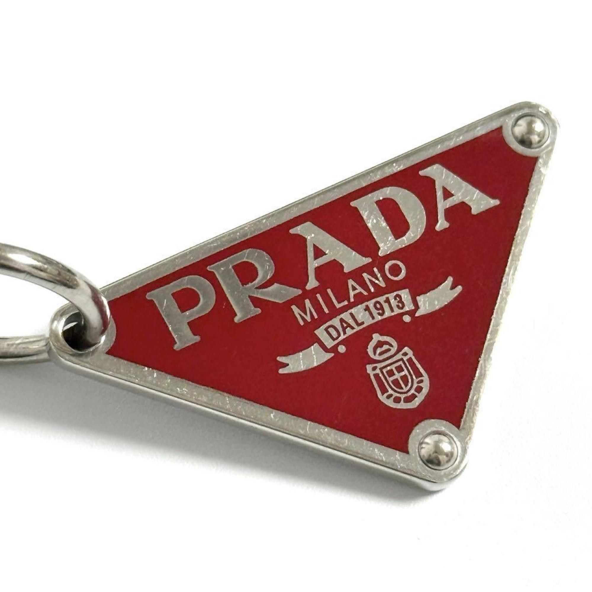 Prada Prada Women's and Men's Single Earrings Symbol Silver 925 Size ONE SIZE - 6 Thumbnail