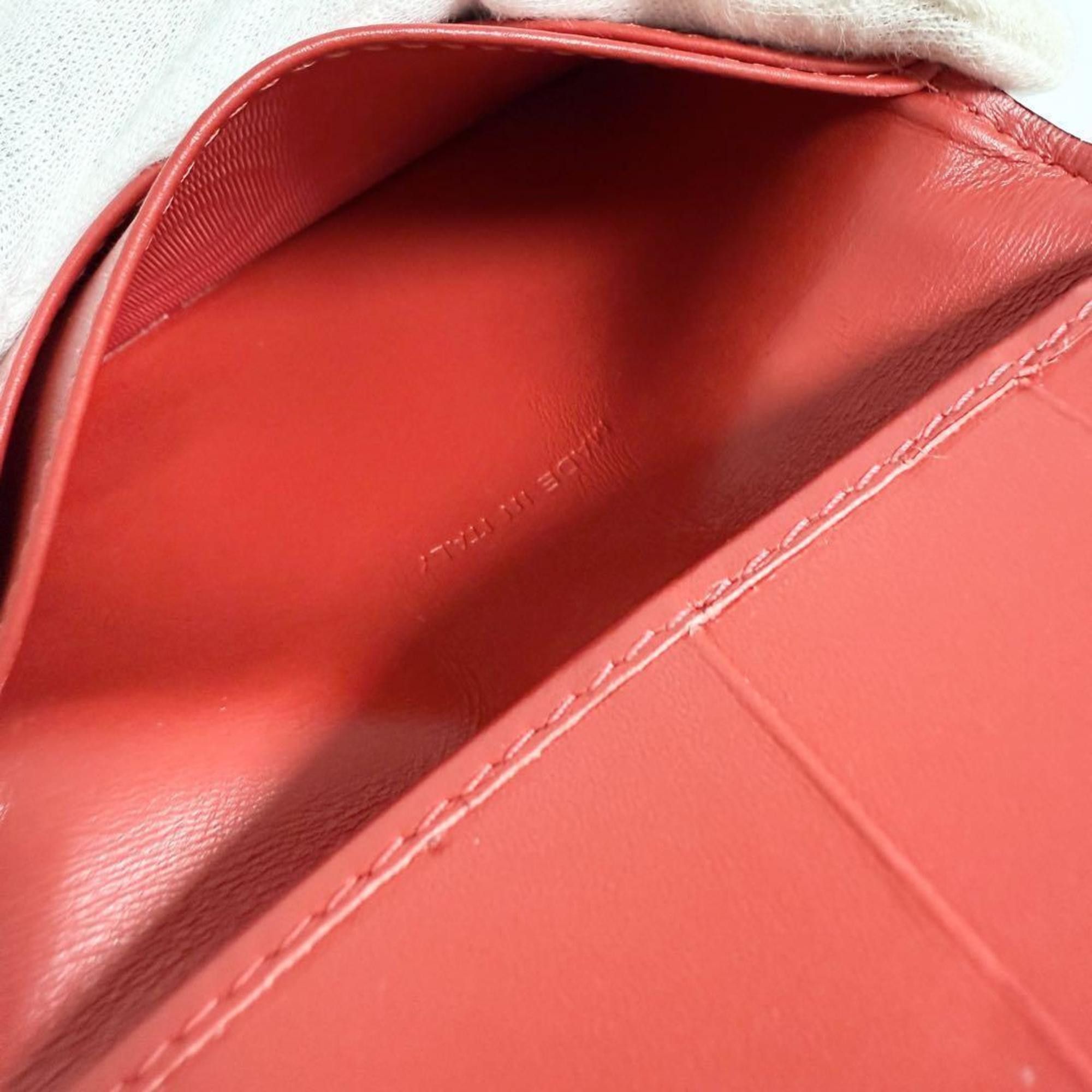 Christian Louboutin Christian Louboutin Men's Card Case Business Holder Embossed Leather Black Size ONE SIZE - 6 Thumbnail