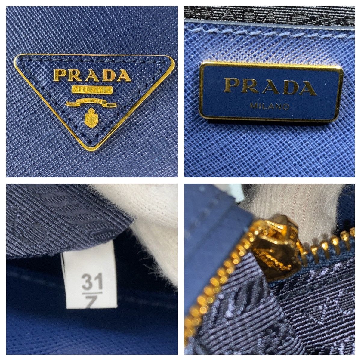 Prada Prada Prada Saffiano Leather 2way Bag Leather Shoulder Bag DUTY FREE for USA Size ONE SIZE - 10 Thumbnail