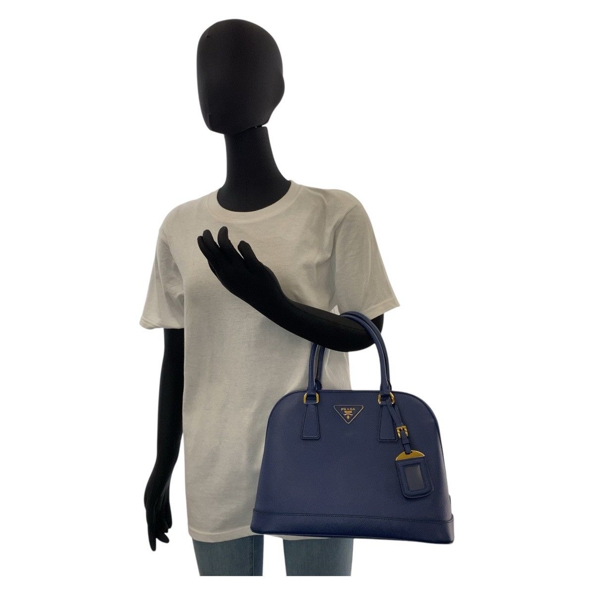 Prada Prada Prada Saffiano Leather 2way Bag Leather Shoulder Bag DUTY FREE for USA Size ONE SIZE - 9 Thumbnail