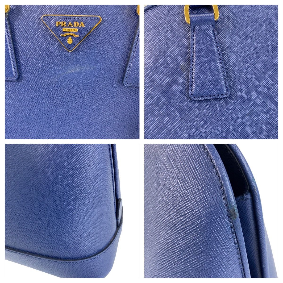 Prada Prada Prada Saffiano Leather 2way Bag Leather Shoulder Bag DUTY FREE for USA Size ONE SIZE - 8 Thumbnail