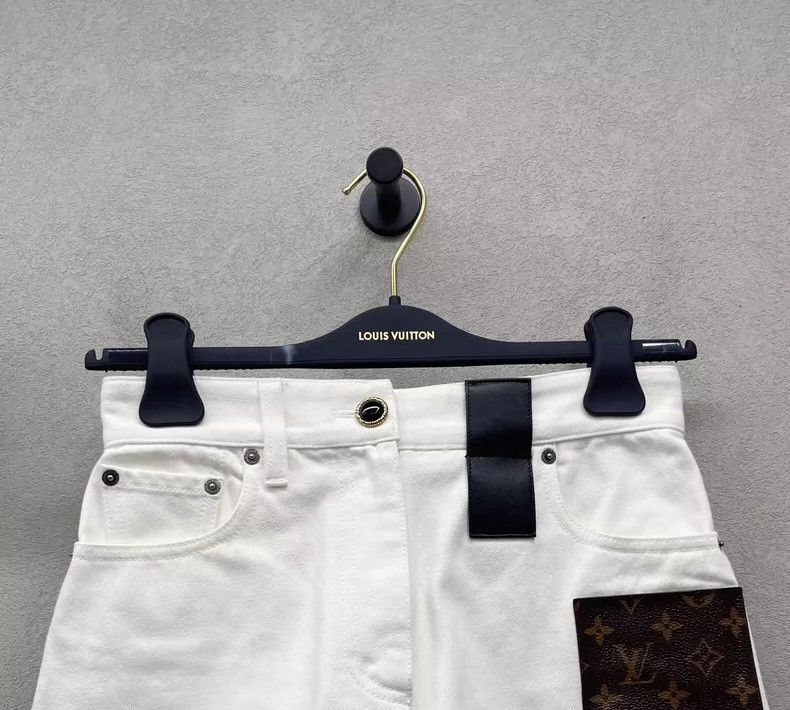 Louis Vuitton Louis Vuitton Color Block Denim Shorts- DMC Size US 32 / EU 48 - 4 Thumbnail