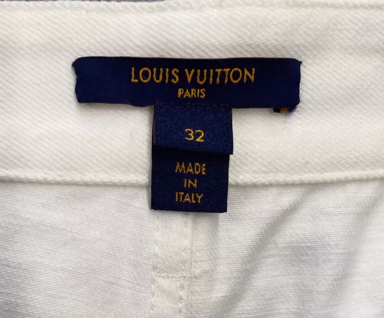 Louis Vuitton Louis Vuitton Color Block Denim Shorts- DMC Size US 32 / EU 48 - 6 Thumbnail