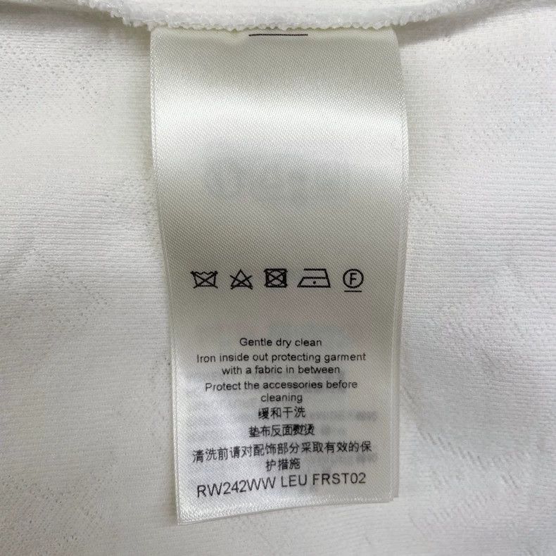Louis Vuitton Louis Vuitton White Long Sleeve Sweatshirt- DMC Size US M / EU 48-50 / 2 - 6 Thumbnail