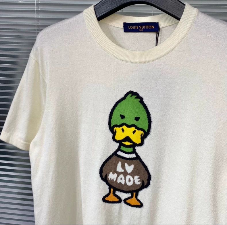 Louis Vuitton Louis Vuitton Nigo Duck Graphic T-Shirt- DMC Size US M / EU 48-50 / 2 - 5 Thumbnail
