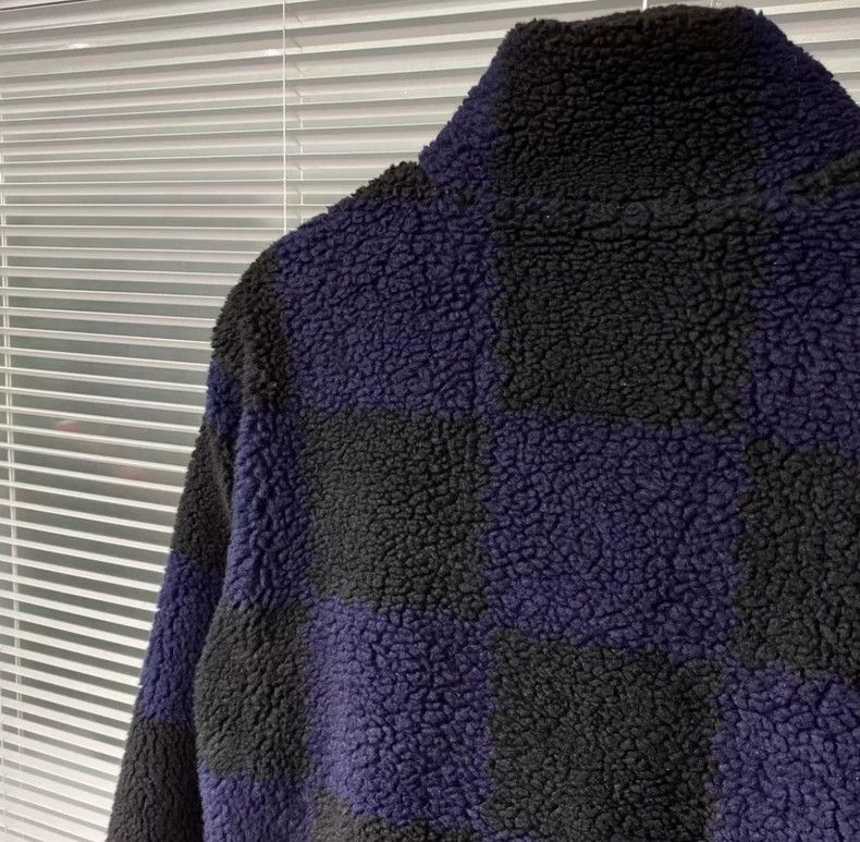 Louis Vuitton Louis Vuitton Nigo Checkered Sherpa Jacket- DMC Size US M / EU 48-50 / 2 - 8 Thumbnail
