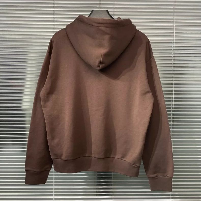 Louis Vuitton Louis Vuitton Brown Hoodie with Bee Embroidery- DMC Size US L / EU 52-54 / 3 - 2 Thumbnail