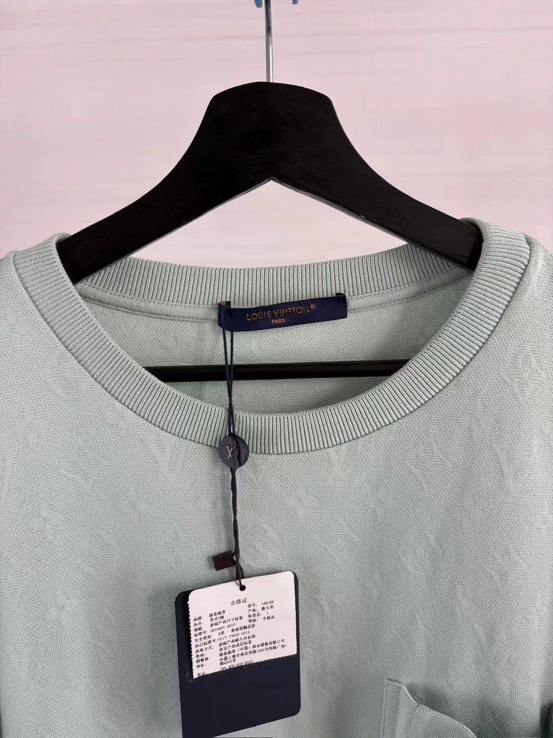 Louis Vuitton Louis Vuitton Light Green Short Sleeve T-Shirt- DMC Size US XL / EU 56 / 4 - 4 Thumbnail