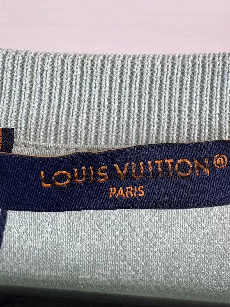 Louis Vuitton Louis Vuitton Light Green Short Sleeve T-Shirt- DMC Size US XL / EU 56 / 4 - 6 Thumbnail