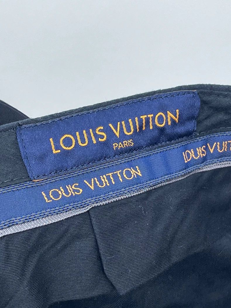 Louis Vuitton Louis Vuitton Black Monogram Casual Pants- DMC Size US 38 / EU 54 - 6 Thumbnail