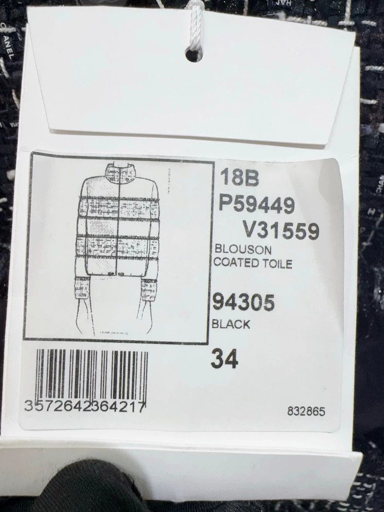 Chanel Chanel Coco Neige Down Jacket Size 34- DMC Size US S / EU 44-46 / 1 - 2 Thumbnail