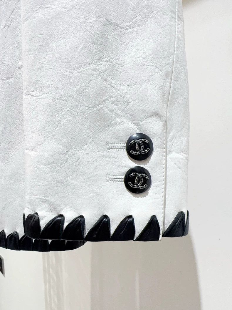 Chanel Chanel 21C Leather Jacket with Pockets- DMC Size US S / EU 44-46 / 1 - 2 Thumbnail
