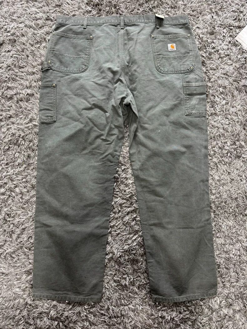 Vintage Carhartt Vintage Cargo Pants Moss Green- DMC Size US 31 - 2 Thumbnail