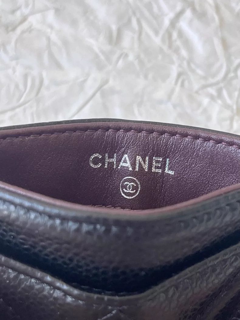 Chanel CHANEL Logo Quilted Lambskin Card Case- DMC Size ONE SIZE - 4 Thumbnail