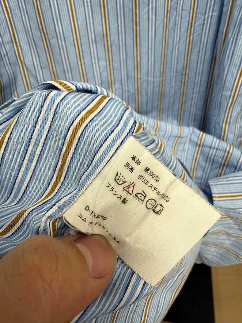 Comme des Garcons Comme des Garçons Striped Button-Up Shirt S Size- DMC Size US S / EU 44-46 / 1 - 5 Thumbnail