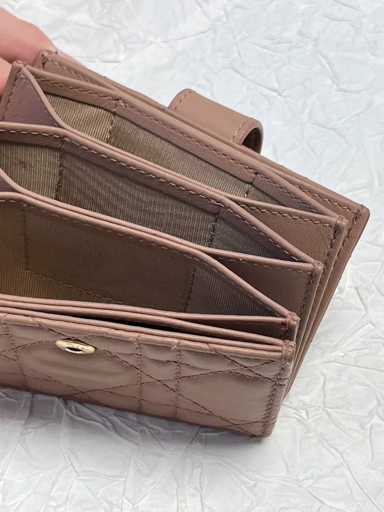 Dior Dior Pink Lambskin Accordion Wallet- DMC Size ONE SIZE - 3 Thumbnail