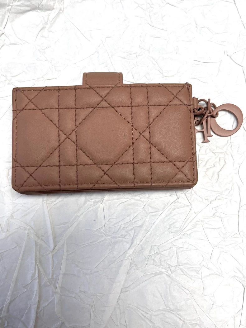 Dior Dior Pink Lambskin Accordion Wallet- DMC Size ONE SIZE - 2 Thumbnail
