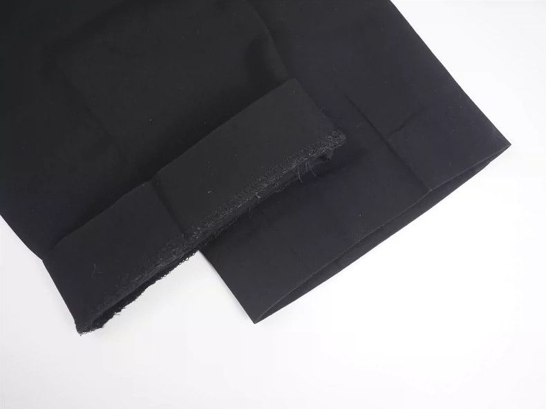 Dior Dior Black Wool Trousers with Stripes- DMC Size US 31 - 5 Thumbnail