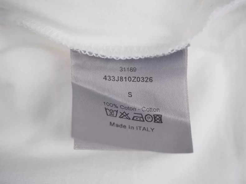 Dior Dior White Short Sleeve Polo Shirt S Size- DMC Size US S / EU 44-46 / 1 - 5 Thumbnail