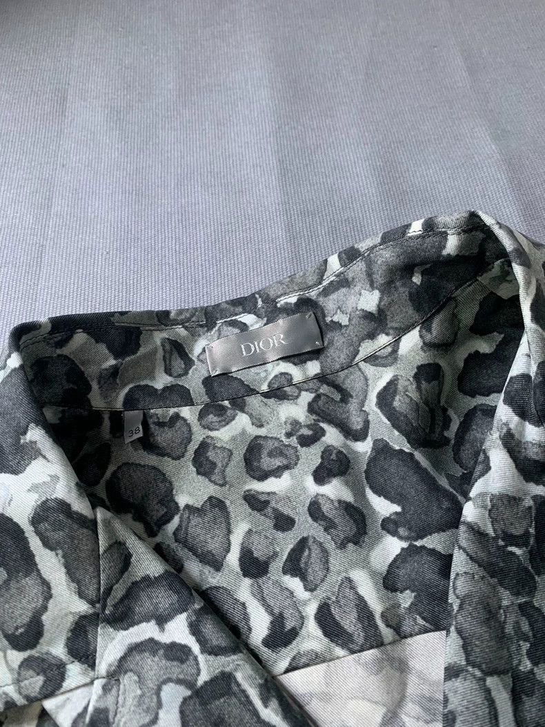Dior Dior Leopard Print Silk Shirt- DMC Size US M / EU 48-50 / 2 - 3 Thumbnail
