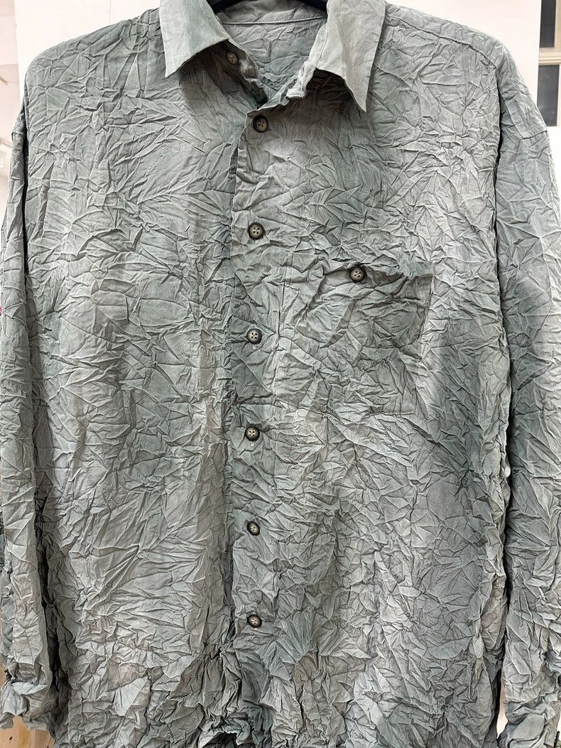 Issey Miyake Issey Miyake Pleated Tie-Dye Shirt Jacket M- DMC Size US M / EU 48-50 / 2 - 3 Thumbnail