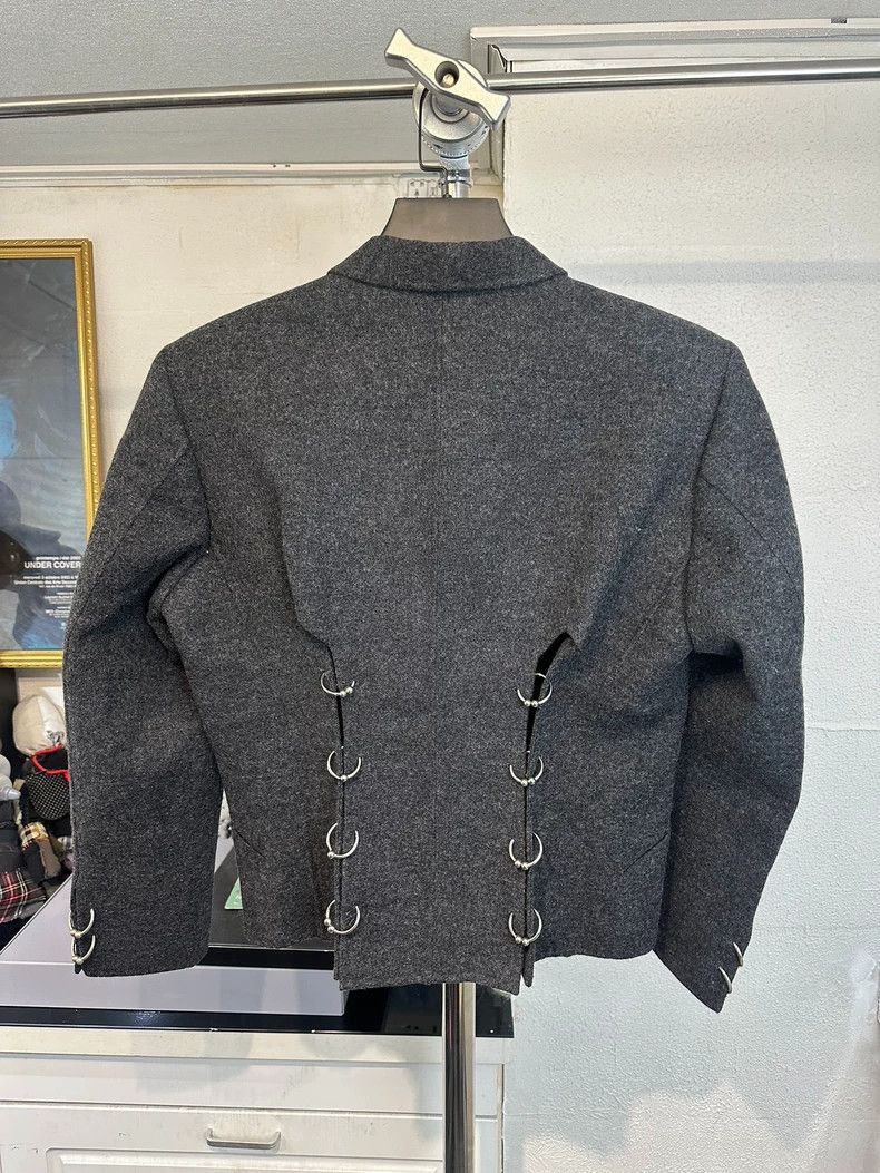 Issey Miyake Issey Miyake Deconstructed Ring Buckle Blazer- DMC Size US M / EU 48-50 / 2 - 6 Thumbnail
