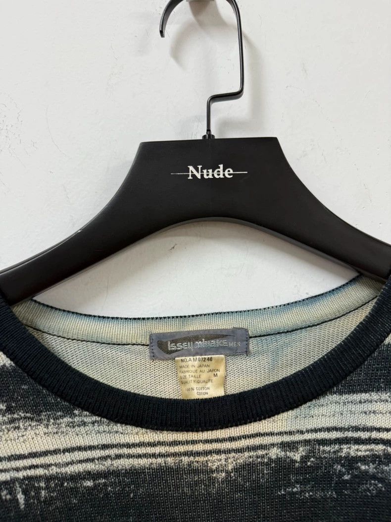 Issey Miyake Issey Miyake 80s Tie-Dye Striped Sweater- DMC Size US L / EU 52-54 / 3 - 5 Thumbnail