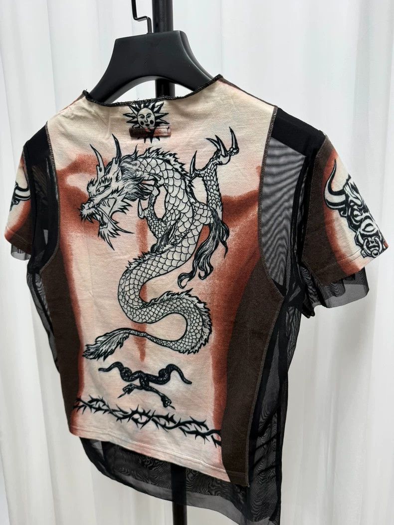 Jean Paul Gaultier Jean Paul Gaultier Safe Sex Forever Short Sleeve Top- DMC Size US M / EU 48-50 / 2 - 7 Thumbnail