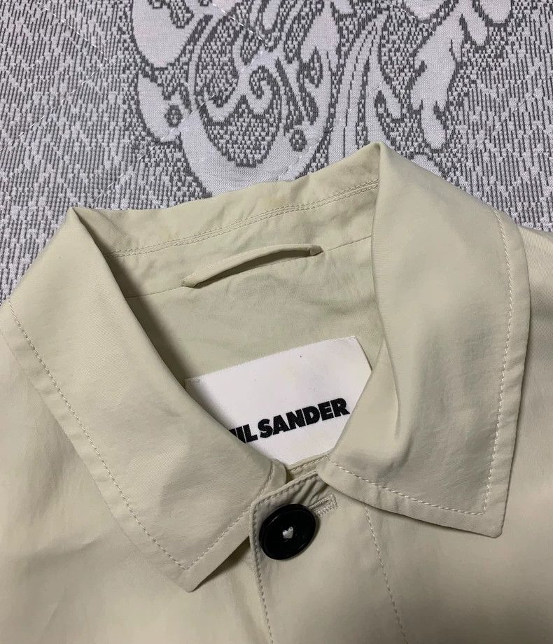 Jil Sander Jil Sander Silk Blend Shirt in Beige- DMC Size US XS / EU 42 / 0 - 3 Thumbnail