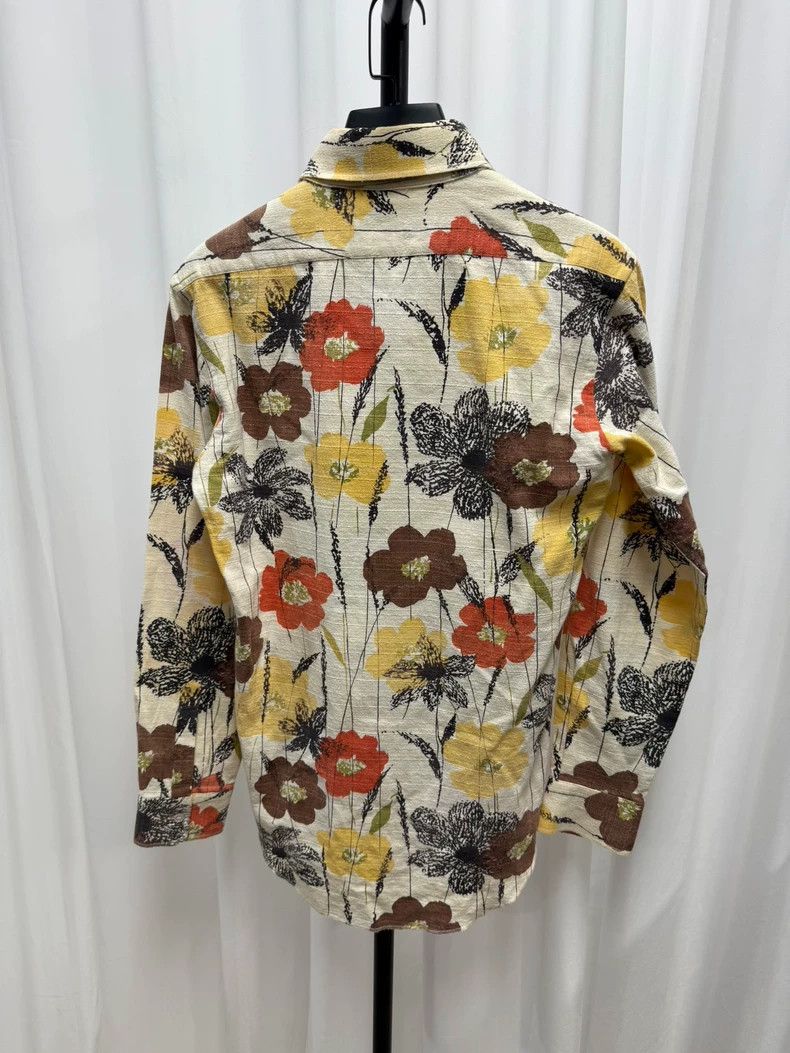 Junya Watanabe Floral Print Long Sleeve Shirt in Medium- DMC Size US M / EU 48-50 / 2 - 5 Thumbnail