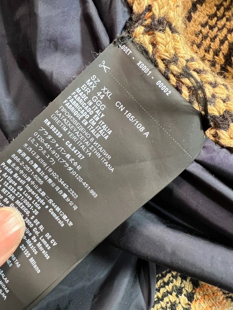 Prada Prada Raf Simons Bomber Jacket with Yellow Lining- DMC Size US XXL / EU 58 / 5 - 4 Thumbnail