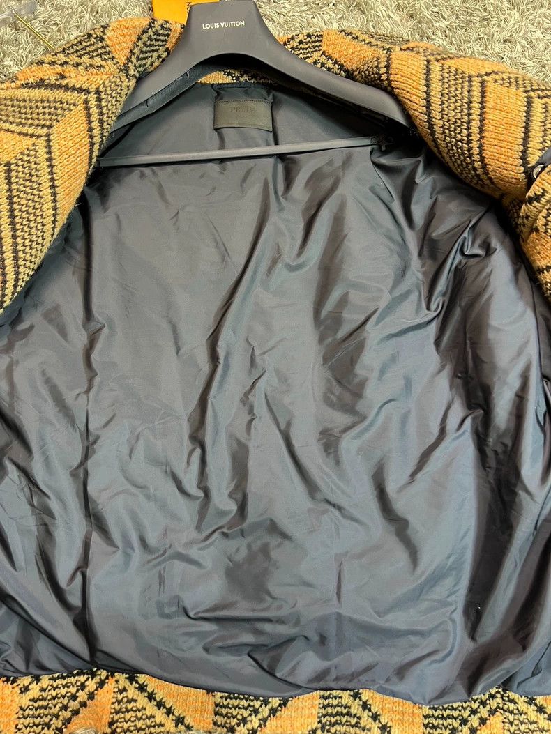 Prada Prada Raf Simons Bomber Jacket with Yellow Lining- DMC Size US XXL / EU 58 / 5 - 3 Thumbnail