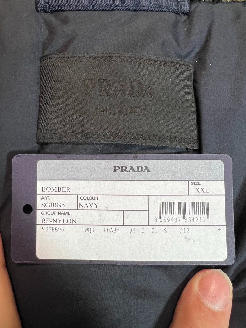 Prada Prada Raf Simons Bomber Jacket with Yellow Lining- DMC Size US XXL / EU 58 / 5 - 6 Thumbnail
