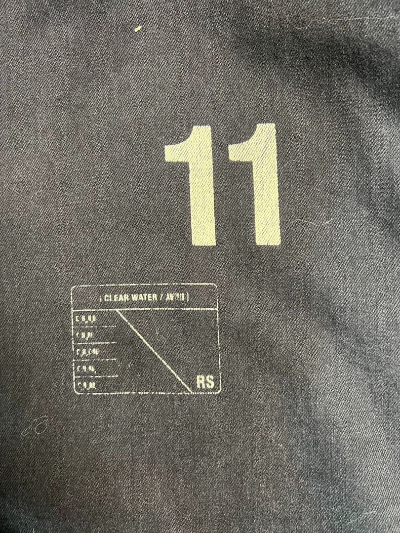 Raf Simons Raf Simons Black Denim Shirt with Orange Label- DMC Size US S / EU 44-46 / 1 - 4 Thumbnail