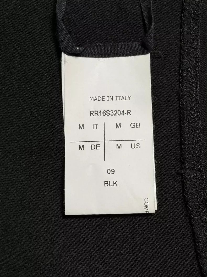 Rick Owens Rick Owens Irregular Short Sleeve T-Shirt- DMC Size US M / EU 48-50 / 2 - 3 Thumbnail