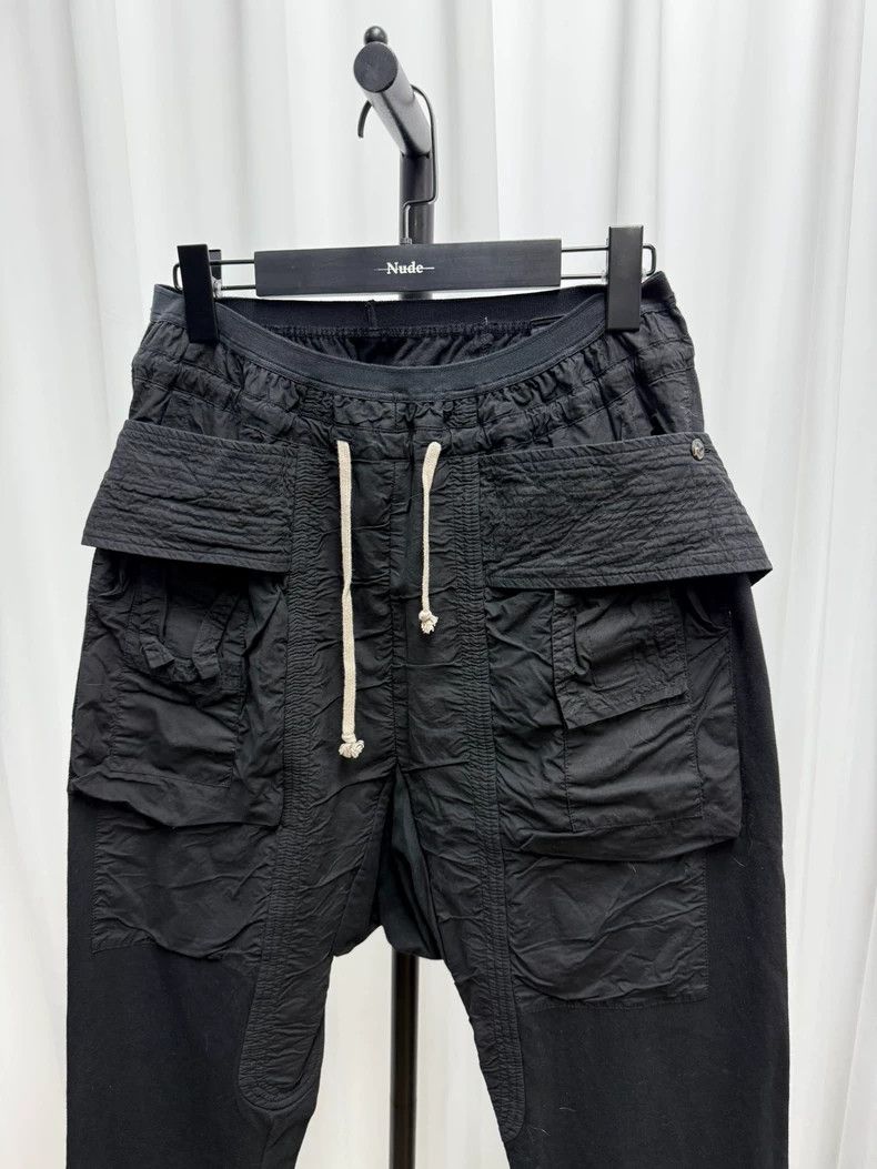 Rick Owens Rick Owens Black Nylon Cargo Pants Size S- DMC Size US 27 - 2 Thumbnail