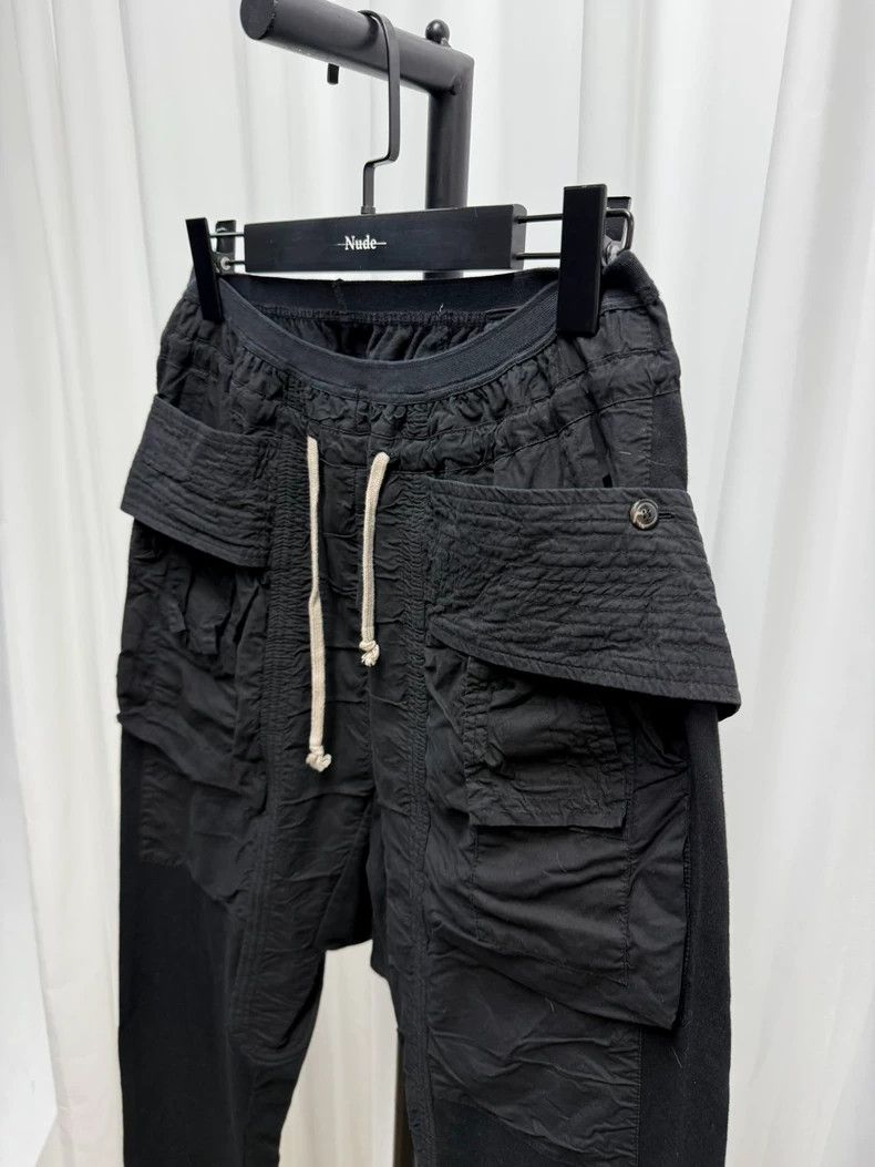 Rick Owens Rick Owens Black Nylon Cargo Pants Size S- DMC Size US 27 - 3 Thumbnail