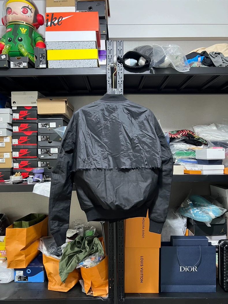 Rick Owens Rick Owens Black Zip Jacket Size 48- DMC Size US L / EU 52-54 / 3 - 2 Thumbnail