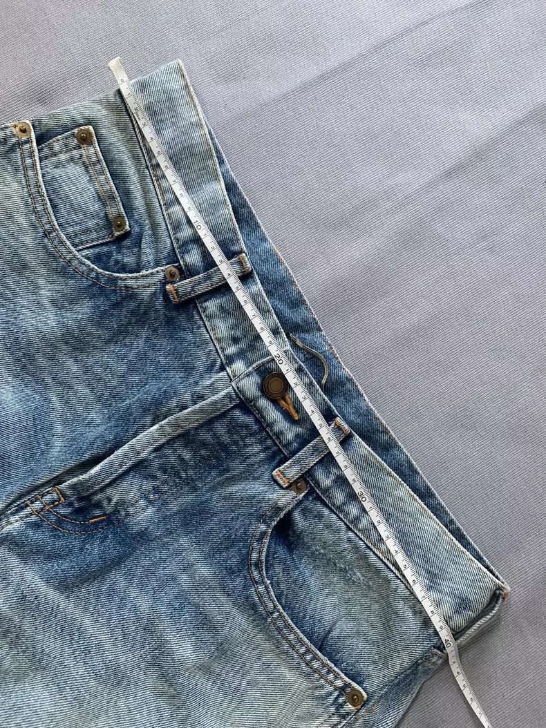 Saint Laurent Paris Saint Laurent Distressed Denim Jeans Size 31- DMC Size US 31 - 6 Thumbnail