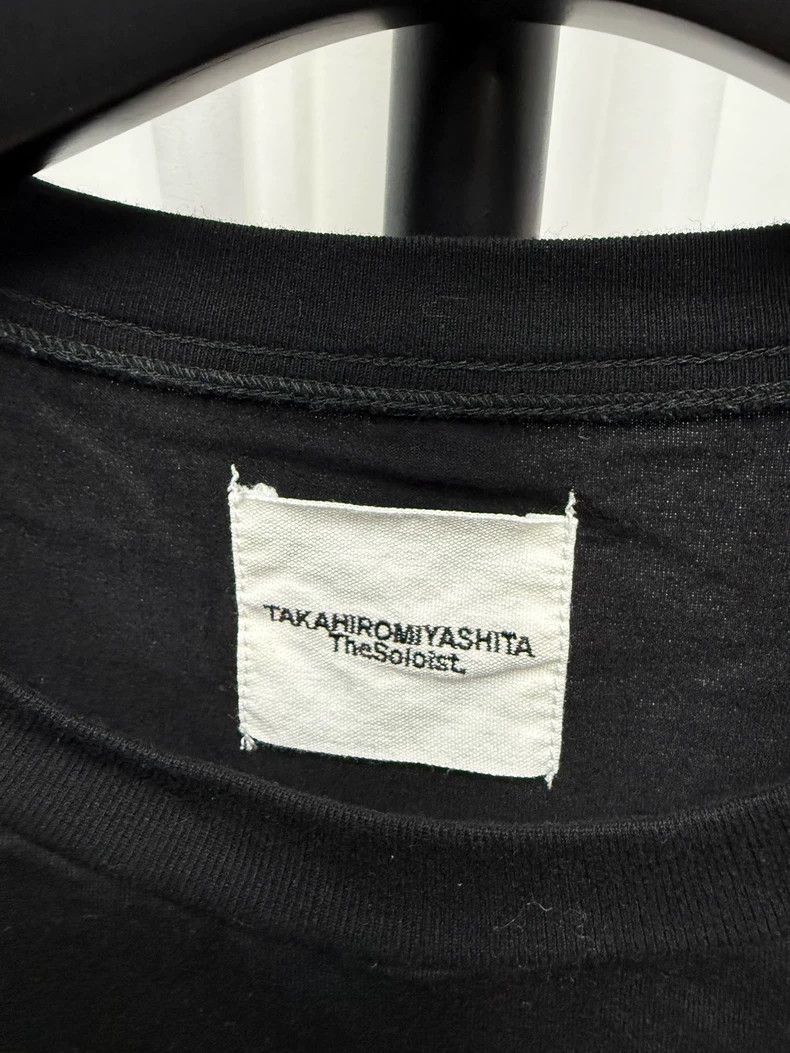 Takahiromiyashita The Soloist. Soloist Embroidered Logo Black Short Sleeve Top- DMC Size US M / EU 48-50 / 2 - 4 Thumbnail